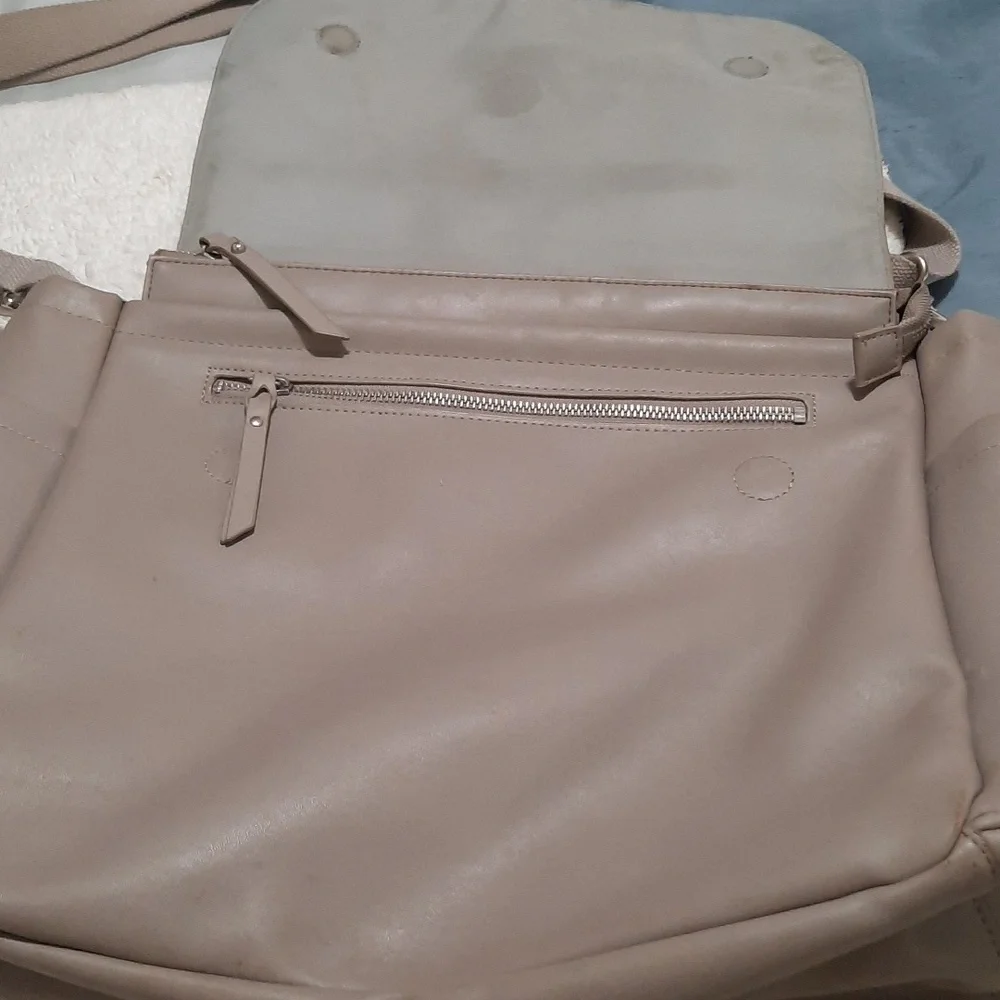 Skip Hop Gray Baby Bag with Tassel